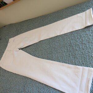 7 FOR ALL MANKIND LIGHT CREAM JEANS